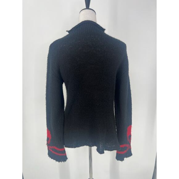 Grunge Tripp NYC skull sweater size S - Picture 3 of 6